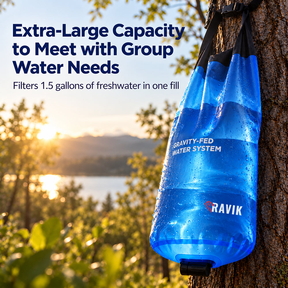 RAVIK Gravity Water Bag