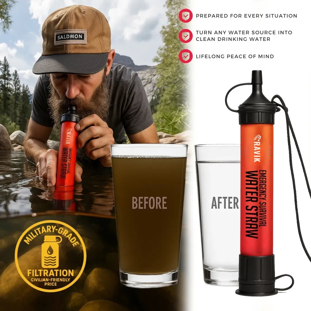 SURVIVOR STRAW - Emergency Water Filter
