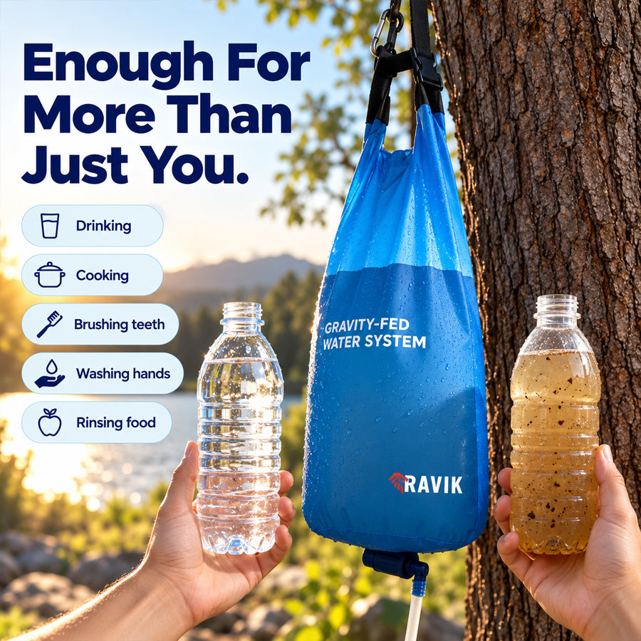 RAVIK Gravity Water Bag