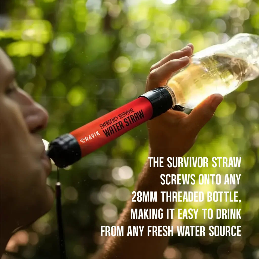 SURVIVOR STRAW - Emergency Water Filter